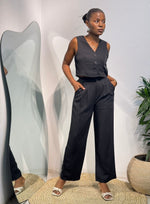 Load image into Gallery viewer, Set of Cropped Waistcoat & Trouser
