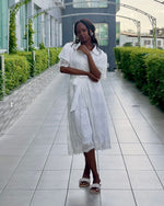 Load image into Gallery viewer, Embroidery Midi Dress