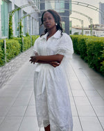 Load image into Gallery viewer, Embroidery Midi Dress