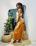 Load image into Gallery viewer, Asymetric Satin Dress