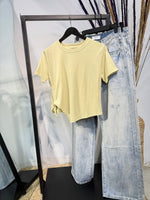 Load image into Gallery viewer, Basic Asymmetric T-Shirt