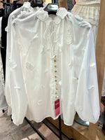 Load image into Gallery viewer, Set of Skirt and Top with floral Appliques