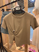 Load image into Gallery viewer, Cotton Top with Details