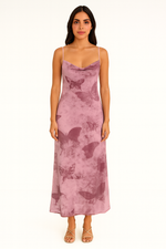 Load image into Gallery viewer, Tulle Midi Dress with Open Back