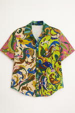 Load image into Gallery viewer, Floral Set of Shirt & Short