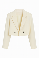 Load image into Gallery viewer, Cropped blazer