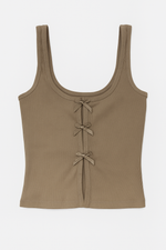Load image into Gallery viewer, Ribbed Bra with Bow