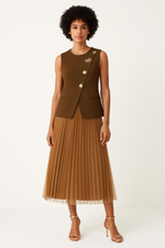 Load image into Gallery viewer, Midi Tulle Skirt