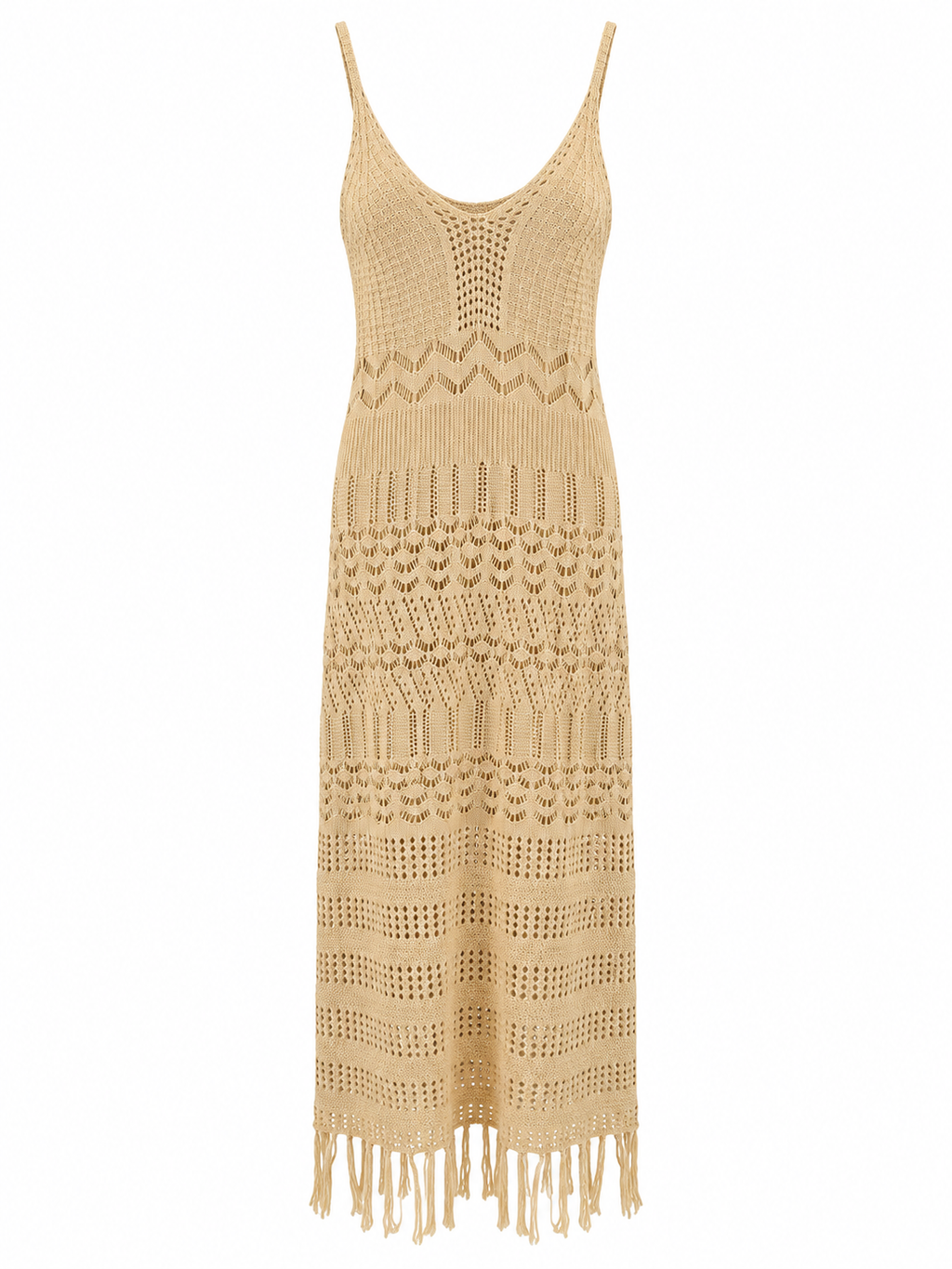 Crochet Fringe Beach dress