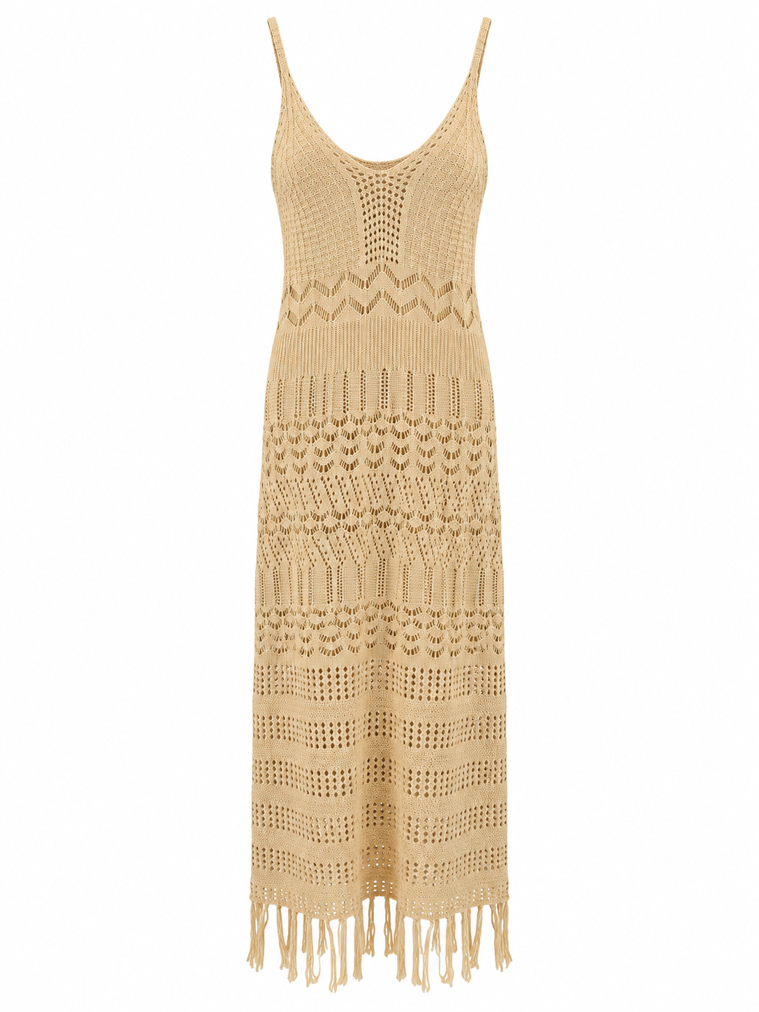 Crochet Fringe Beach dress