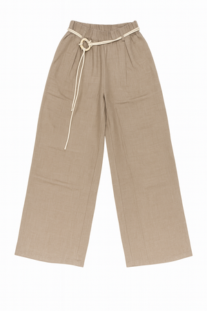 Loose Fit Linen Trousers