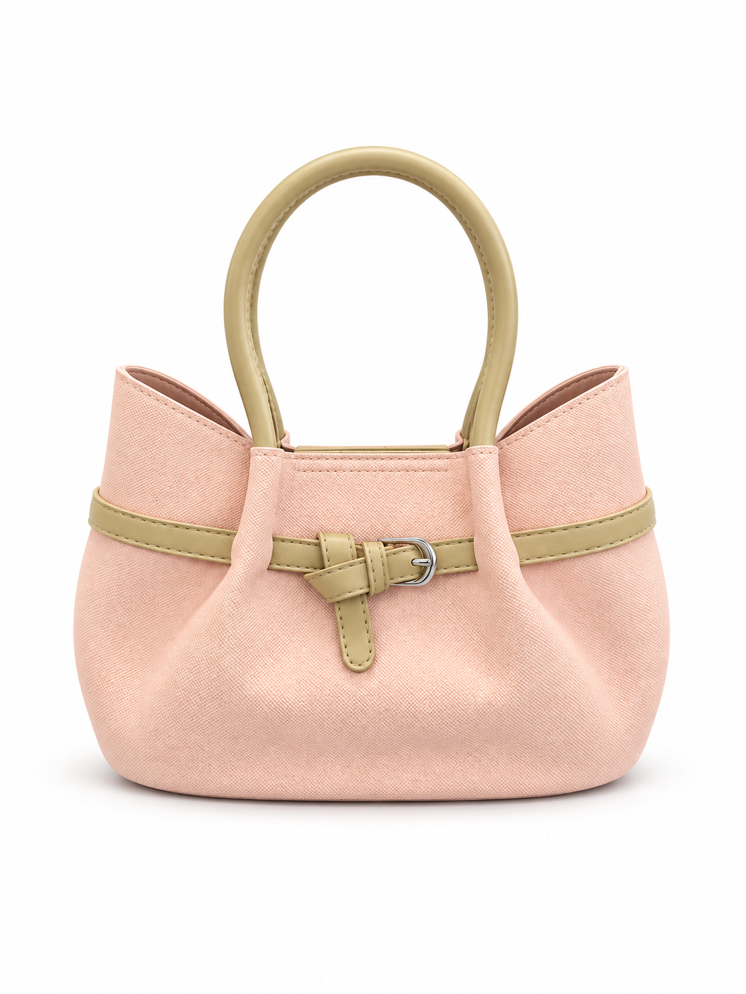 Belt Detail Mini Tote Bag