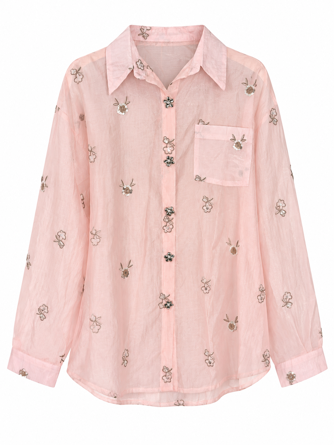 Co-Ord Set of Embroidered Shirt & Short