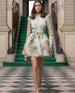 Load image into Gallery viewer, Organza Floral Dress
