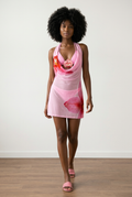 Pink Orchid Bikini & Cover-Up Dress