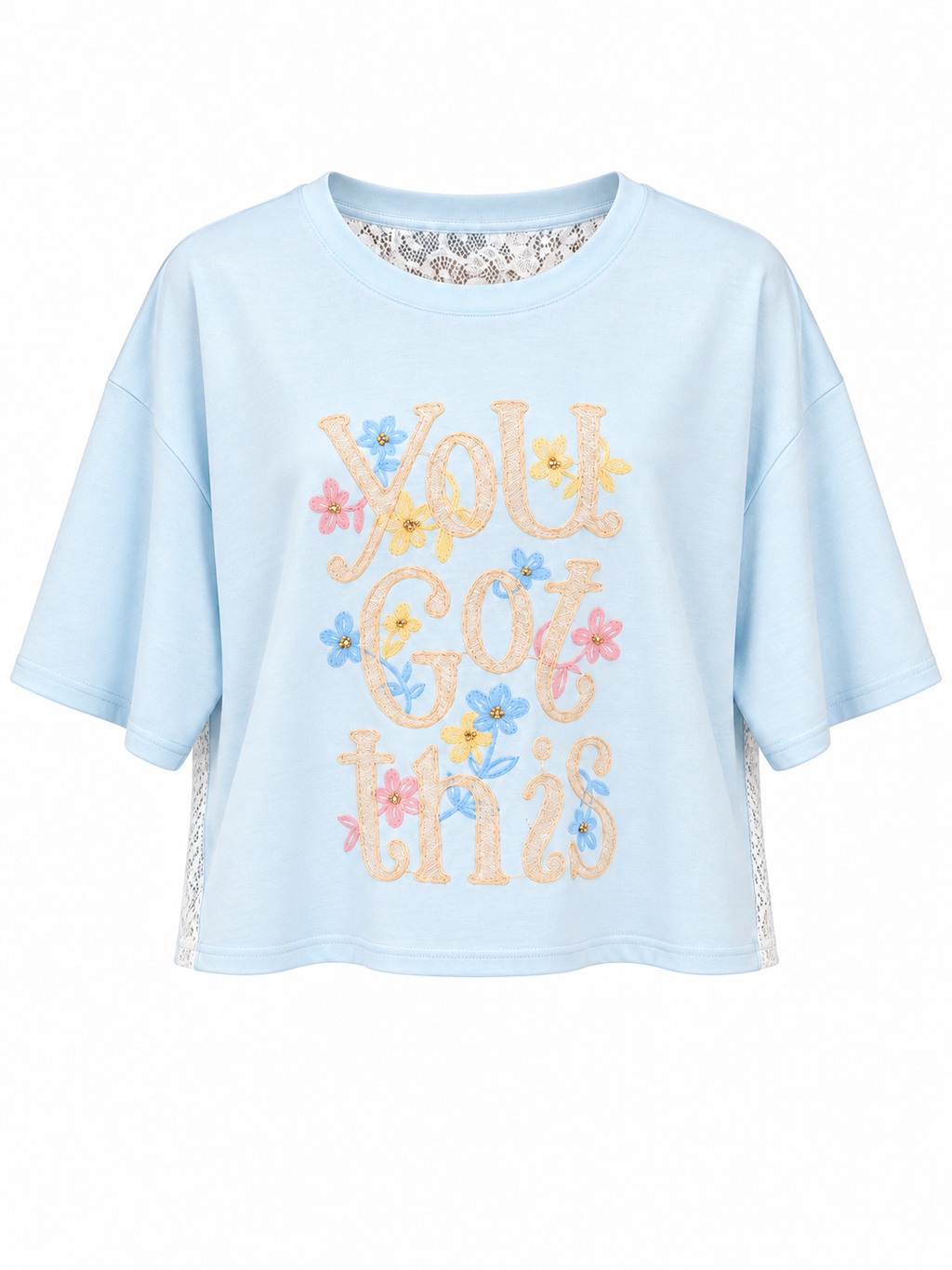 Floral Lace T-Shirt