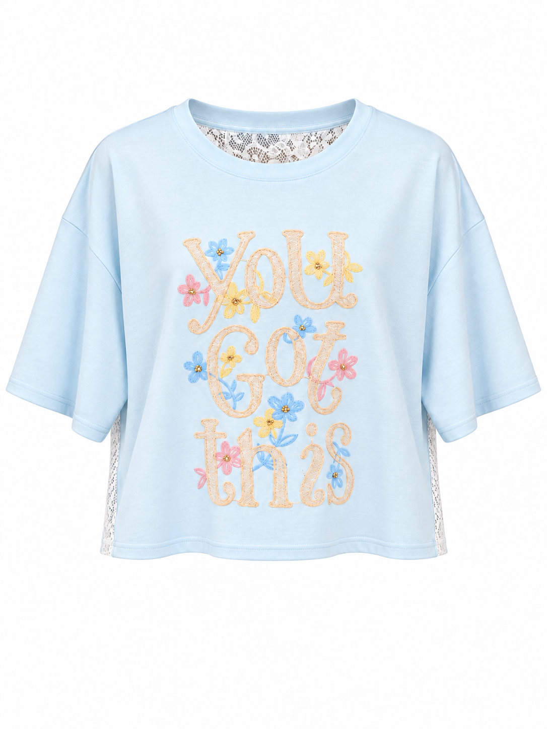 Floral Lace T-Shirt