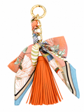 Bow & Fringe Bag Charm