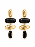Oval Drop Earrings