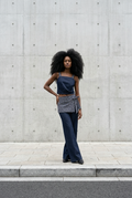 Denim Co-Ord Set of Top & Trousers