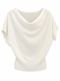Cowl Neck Knit Top