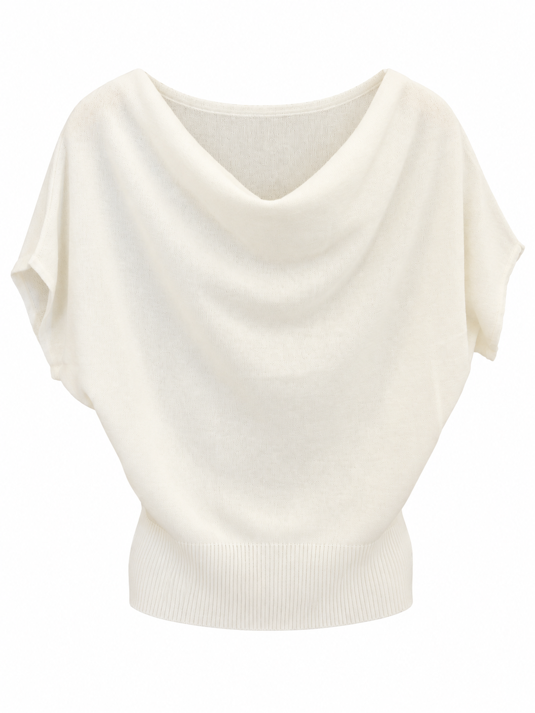 Cowl Neck Knit Top
