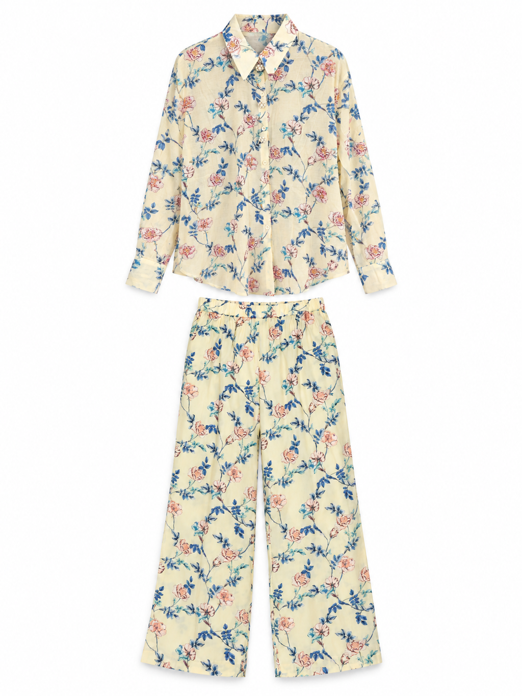 Floral Co-Ord Set of Shirt & trousers