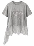 Lace Hem Top