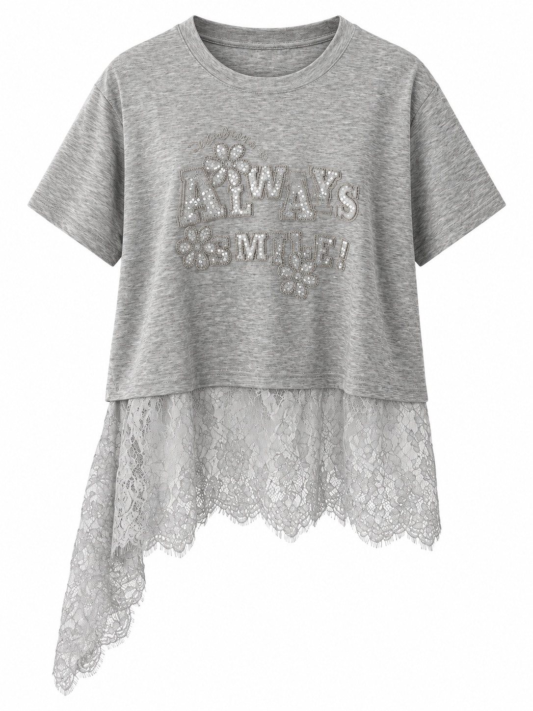 Lace Hem Top