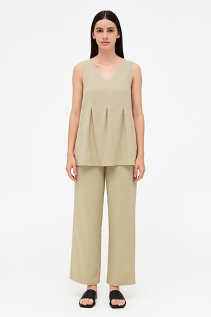 Linen Set of Top & Trouser