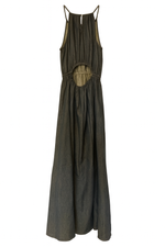 Load image into Gallery viewer, Denim Dress with Open Back
