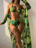 Triangle Bikini set of 3