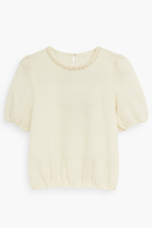 Top with Pearl on the Neck