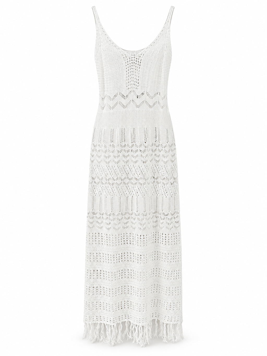 Crochet Fringe Beach dress