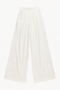 Wide Leg Linen Trousers
