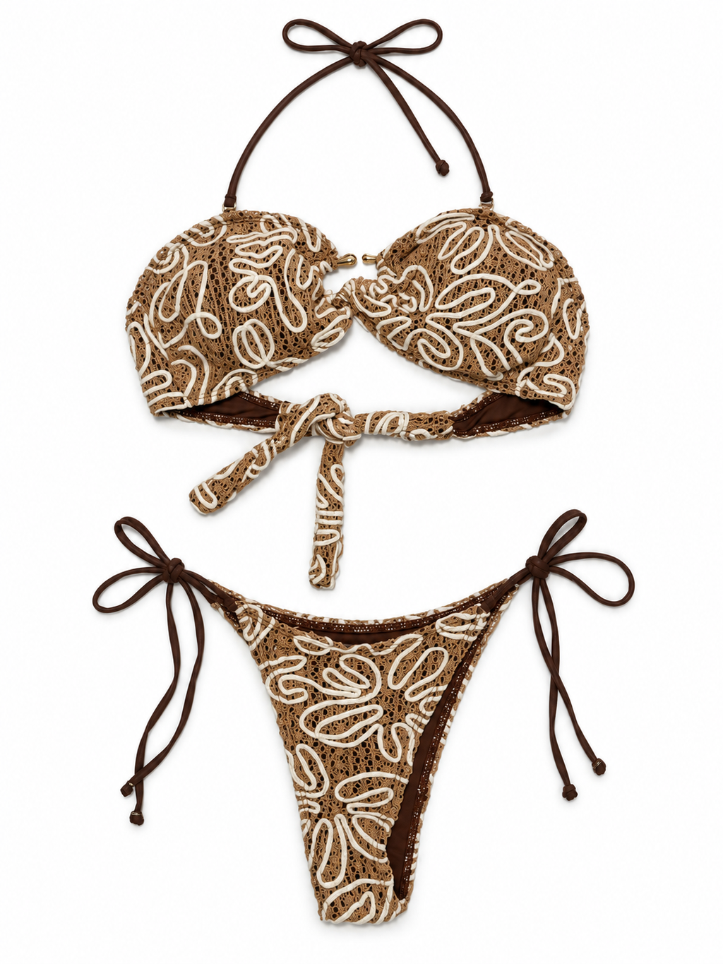 Embroidered Bikini