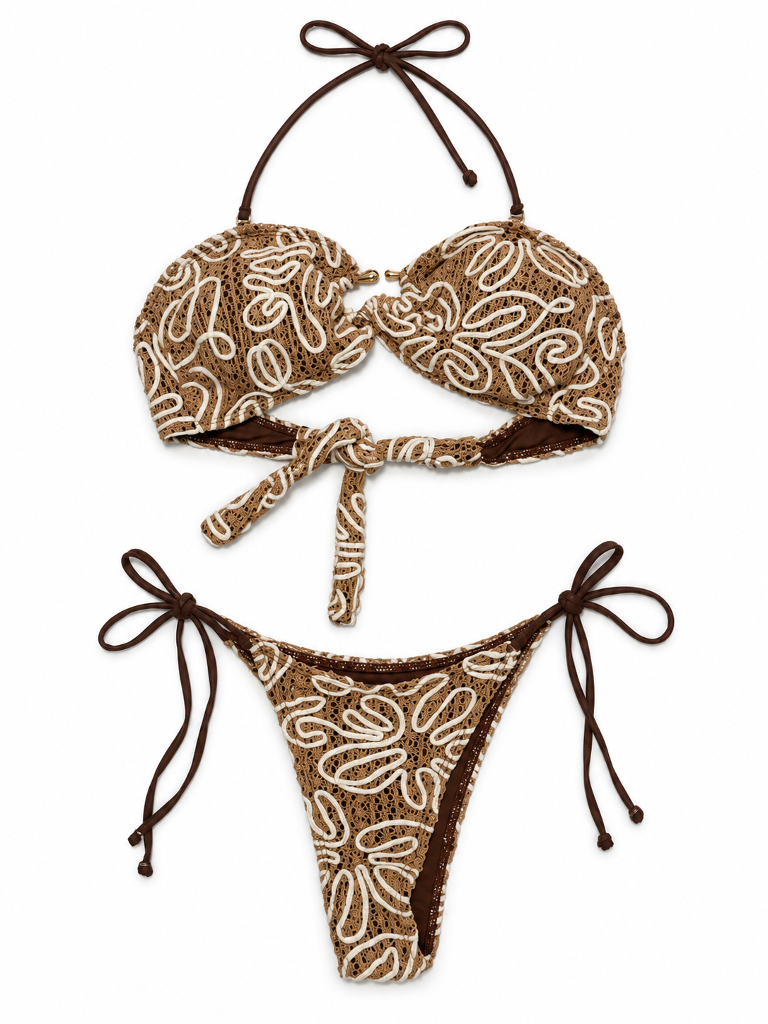 Embroidered Bikini
