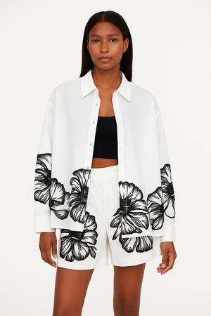 Oversized Set of Shirt & short