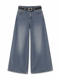 Deep Blue Loose Fit Jeans