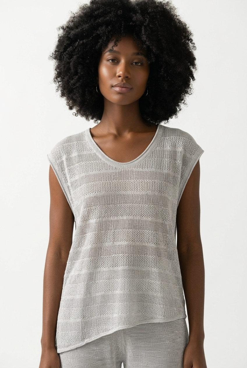 Relaxed Crochet Top