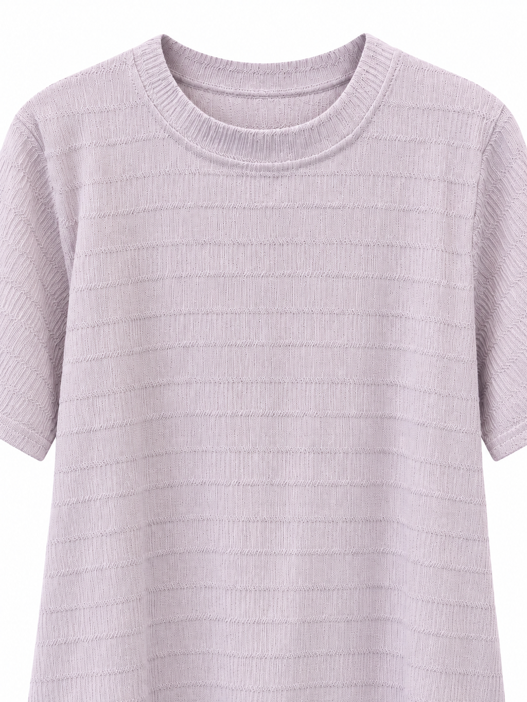 Textured Short-Sleeve Top