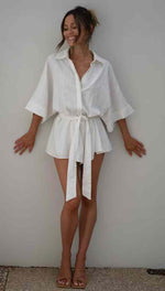 Load image into Gallery viewer, Linen Playsuit
