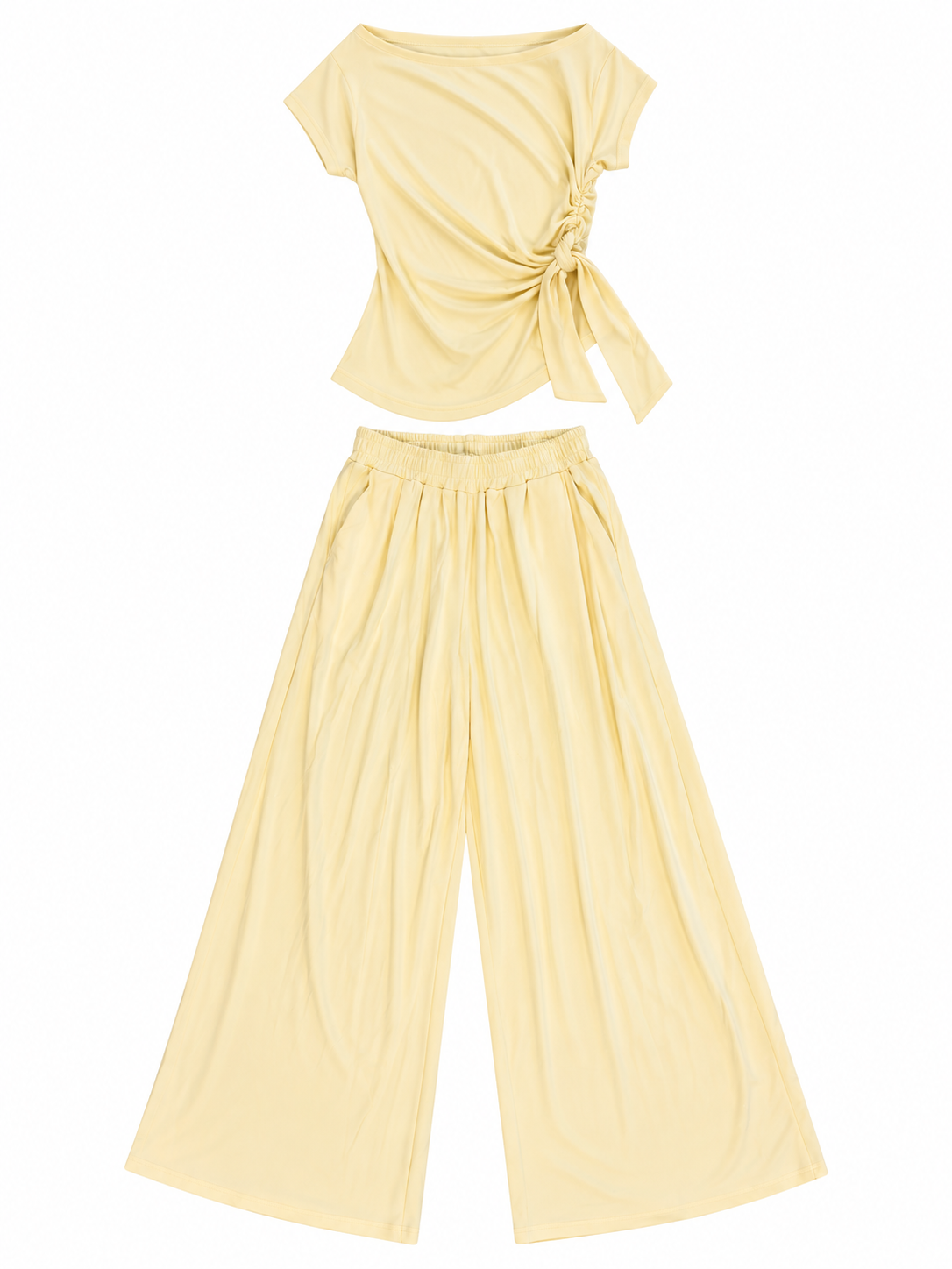 Co-Ord Set of Cotton Top & Trouser