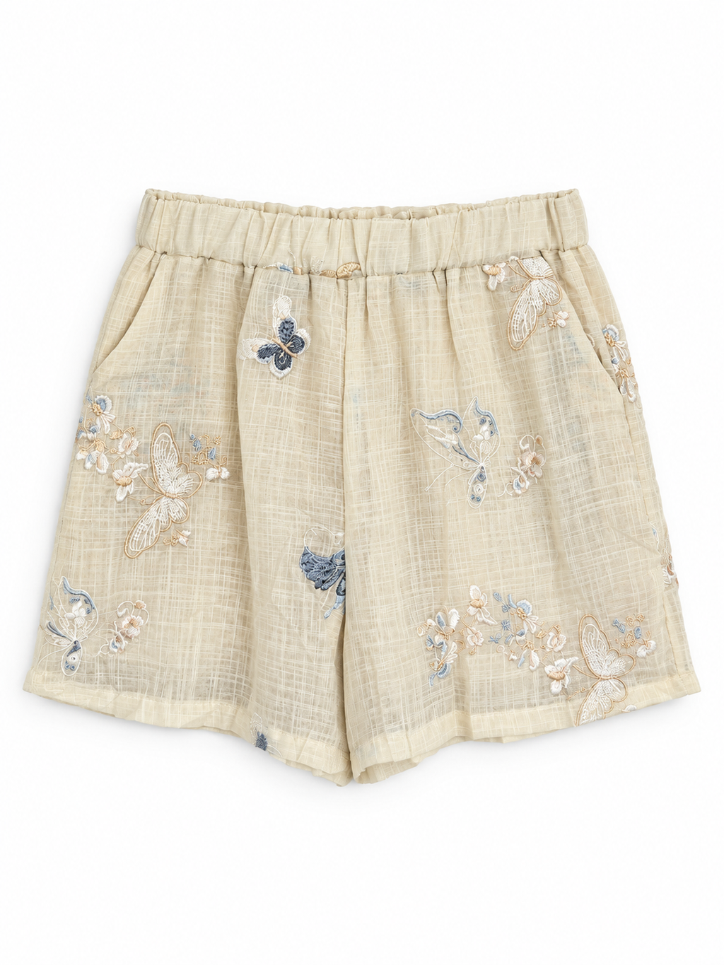 Co-Ord Set of Embroidered Shirt & Short