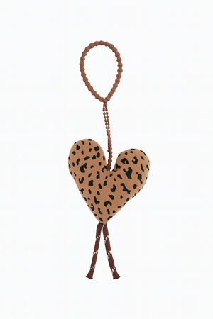 Printed Heart Bags Charms