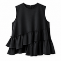 Asymmetric Ruffle Top