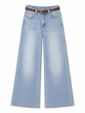 Light Wash Wide Leg Jeans