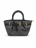 Belt Detail Mini Tote Bag