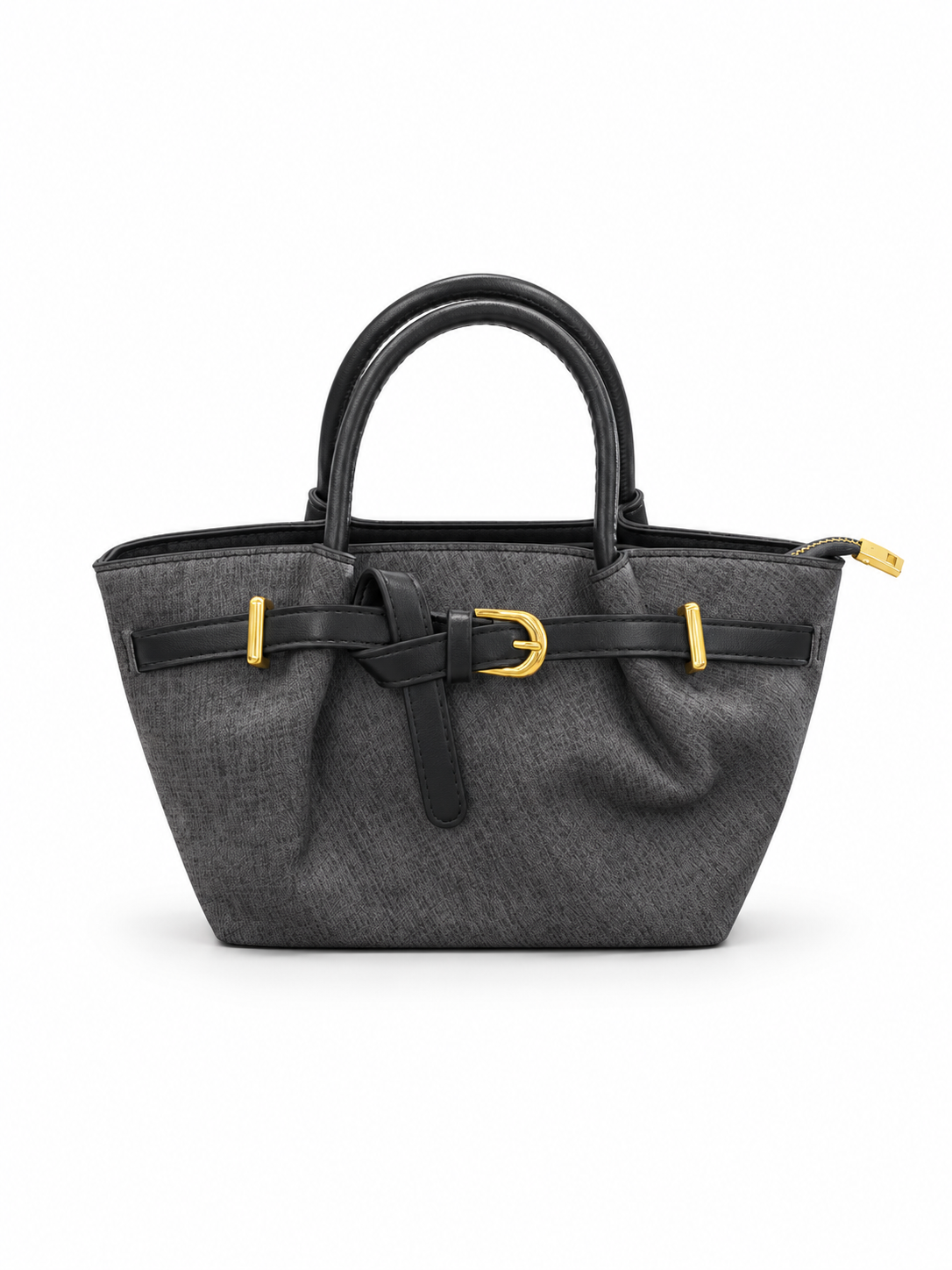 Belt Detail Mini Tote Bag