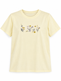 Flower Slogan T-Shirt